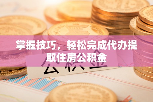 桦川掌握技巧，轻松完成代办提取住房公积金
